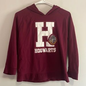 Hogwarts Maroon Kids Hoodie